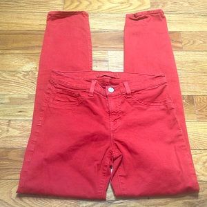 EUC J BRAND Blood Orange Size 27 Jean.